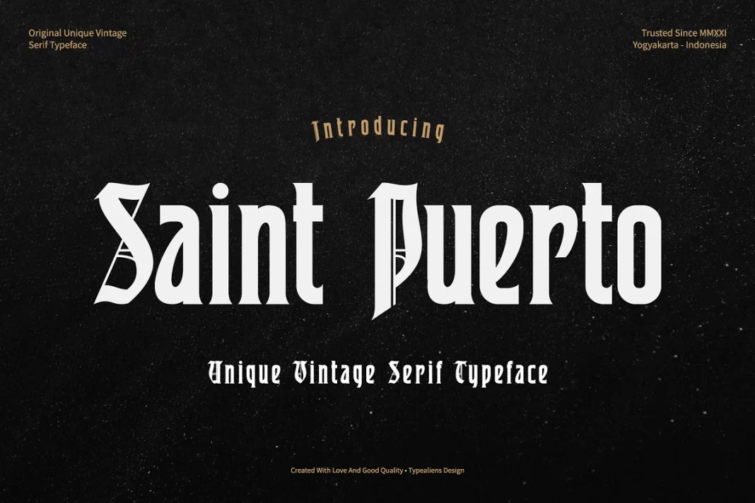 FUENTE: Saint Puerto Font