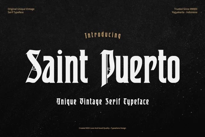FUENTE: Saint Puerto Font