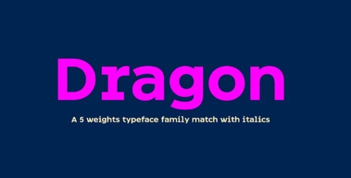 FY Dragon family Font