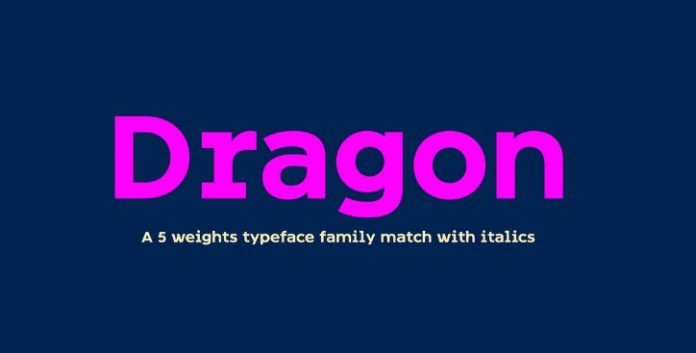 FY Dragon family Font