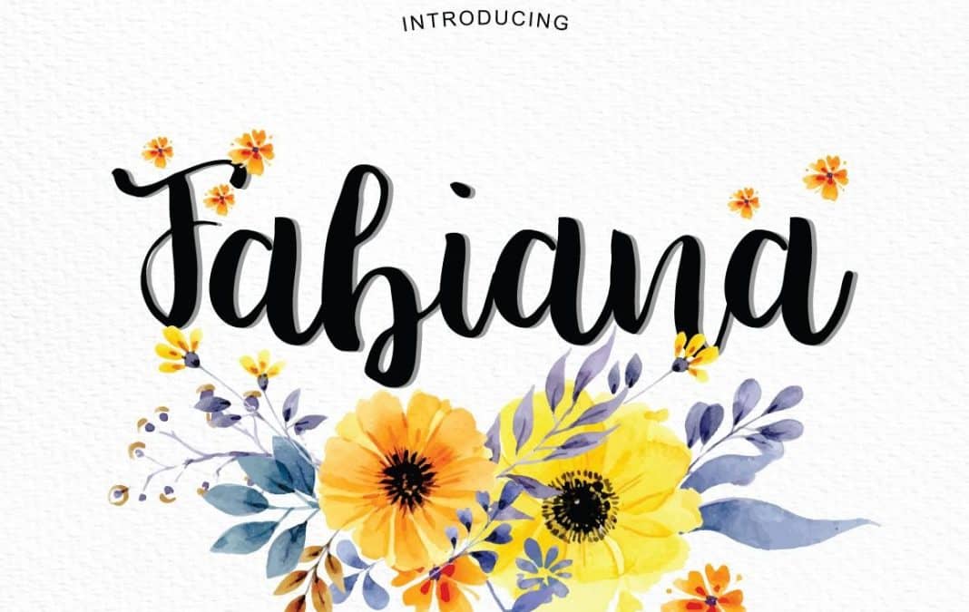 Fabiana Script Font