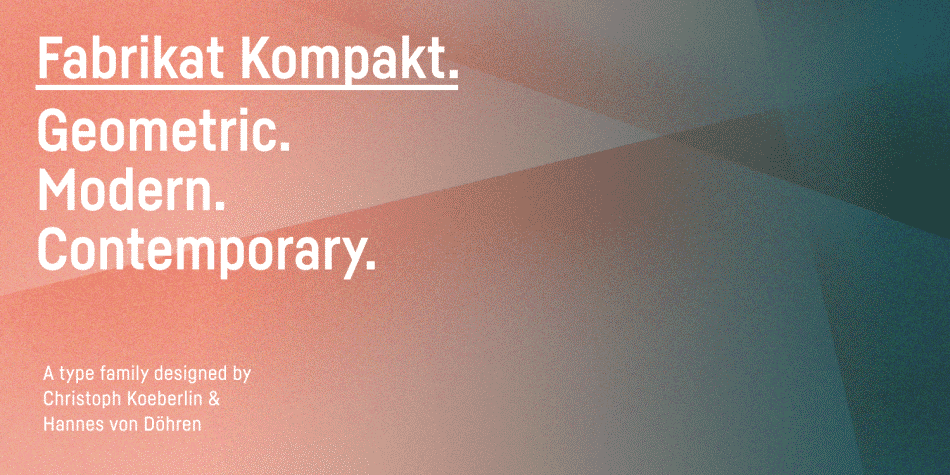 Fabrikat Font Fabrikat Font