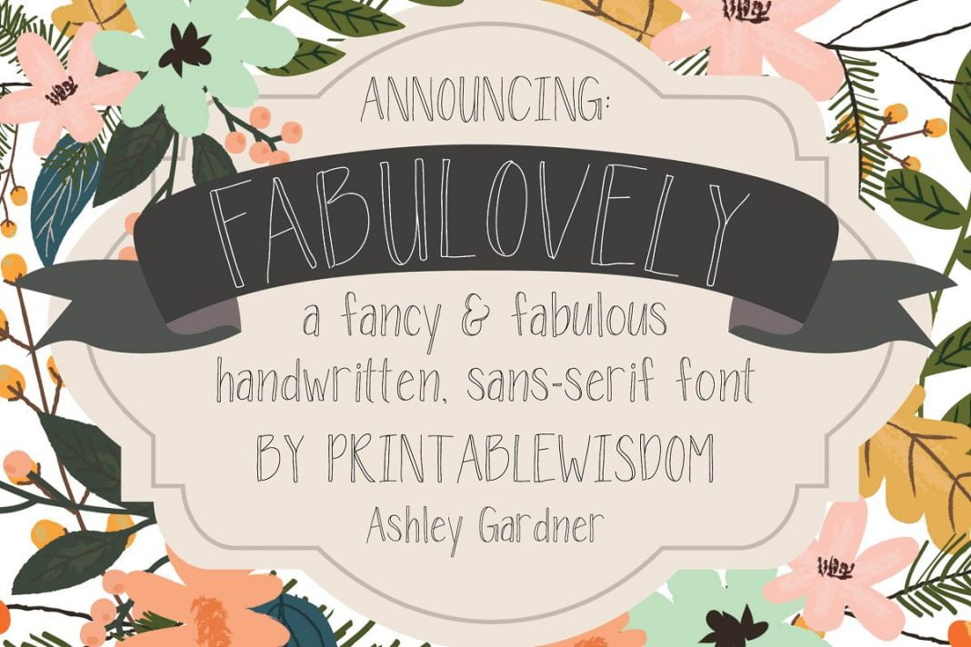 Fabulovely Font