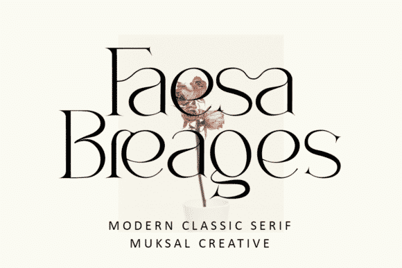 Faesa Breages Font
