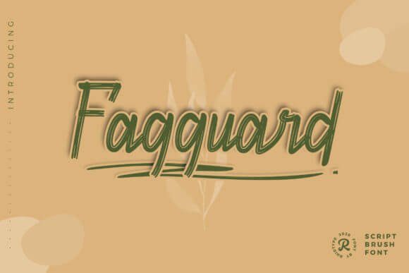 Fagguard Font