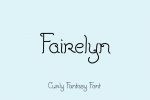 Fairelyn Fantasy Typeface Font