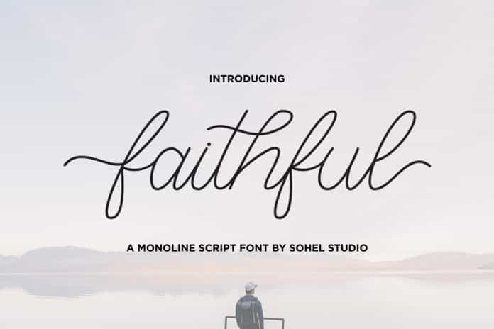 Faithful Script Font