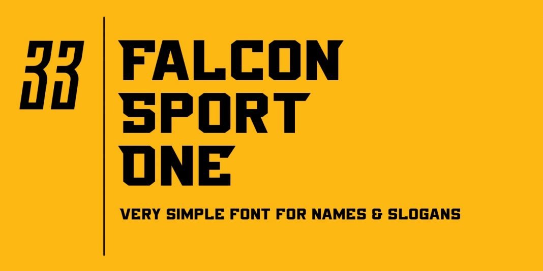 Falcon Sport Font