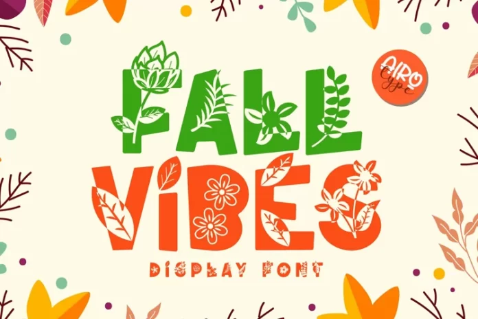 Fall Vibes Font