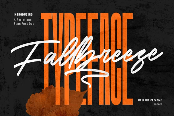 Fallbreeze Script Font