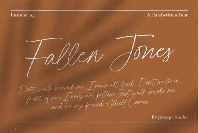 Fallen Jones Font