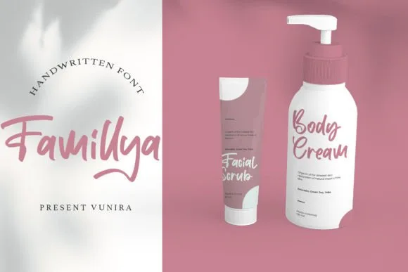 Famillya Handwritten Font