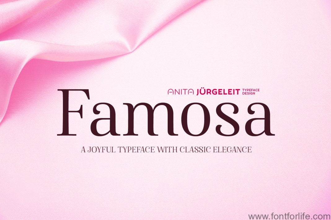 Famosa Joyful Elegance Font