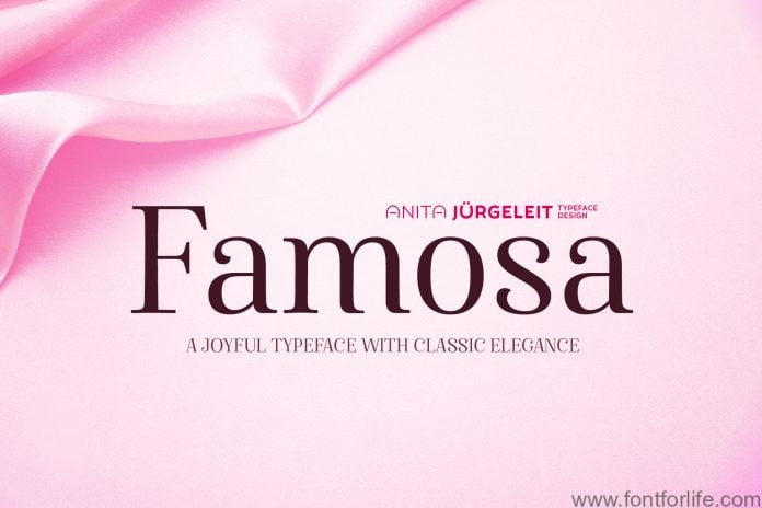 Famosa Joyful Elegance Font