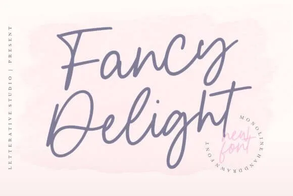 Fancy Delight Font