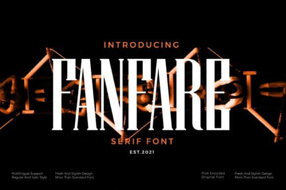 Fanfare Font