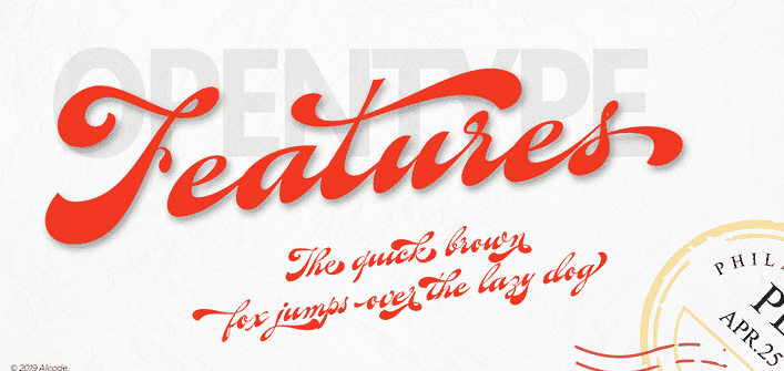 Fantera Groovy Script font