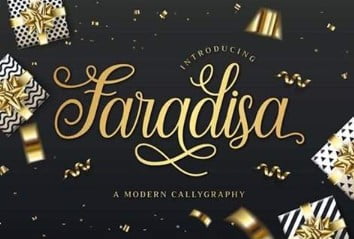 Faradisa Font