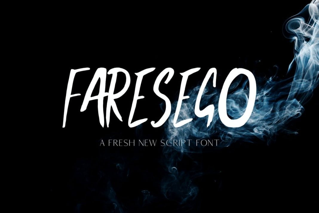 Faresego Script Typeface