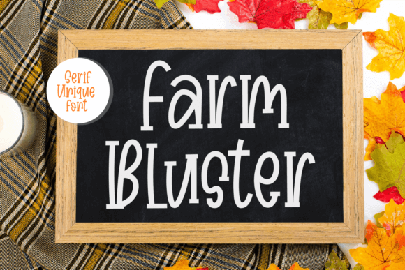 Farm Bluster Font