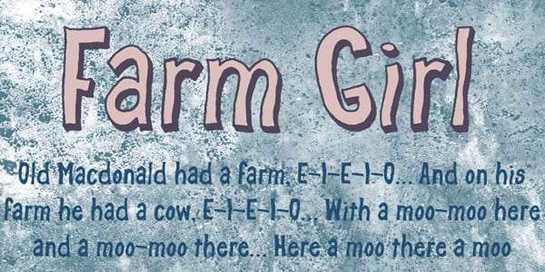 Farm Girl Font