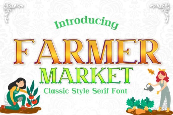 Farmer Market Font