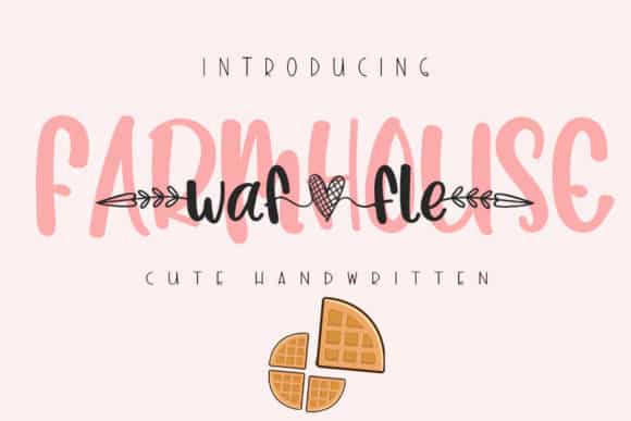 Farmhouse Waffle Font