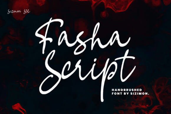 Fasha Script Font