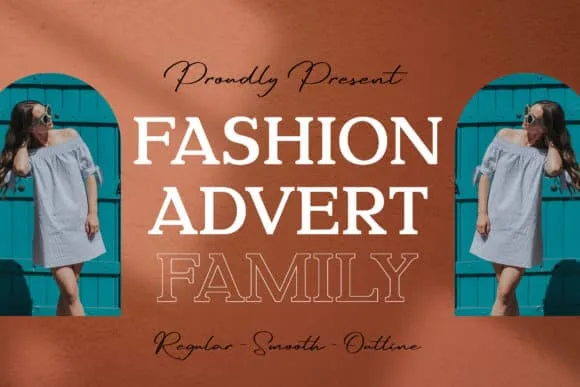 Fashion Advert Font Fashion Advert Font