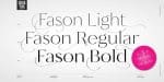 Fason Font Family