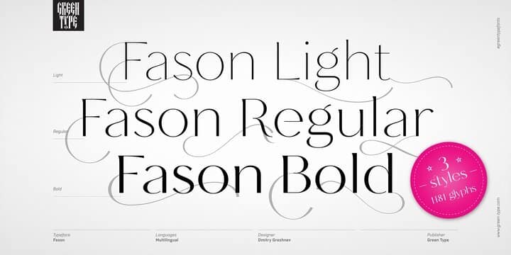 Fason Font Family