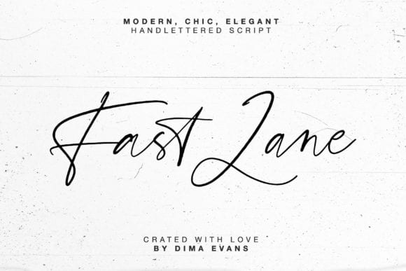 Fast Lane Font