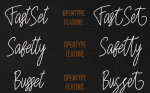 FastSet Handwritten Monoline Font