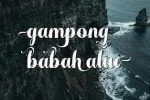 Fathani Font