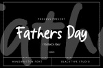 Fathers Day Font