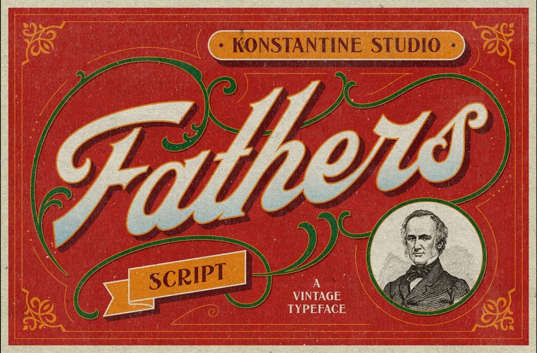 Fathers - Vintage Old Lettering Font