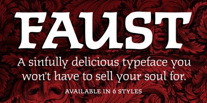 Faust™ Family 6 Styles Font