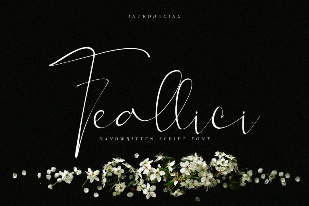 Feallici Script Font