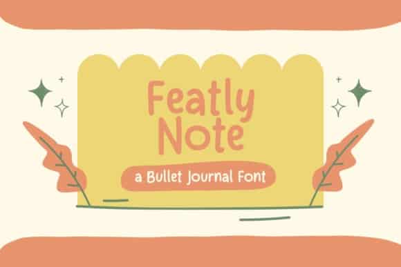 Featly Note Font