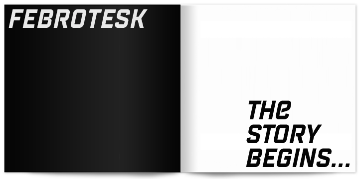 Febrotesk 4F Font Family Free Download