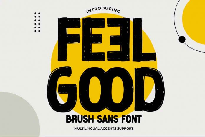 Feel Good - Brush Sans Font