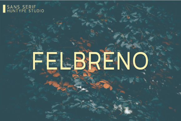 Felbreno Font