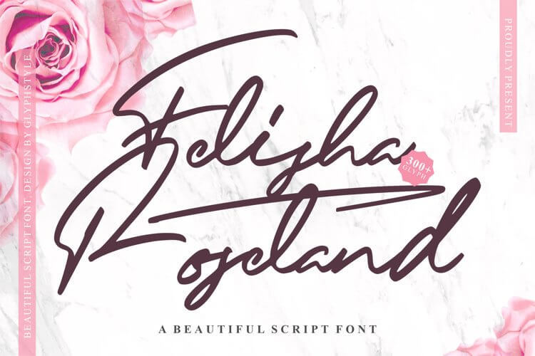 Felisha Roseland Script Font