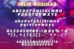 Felix Glitch Duo Font