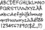 Felt Tip Roman Font
