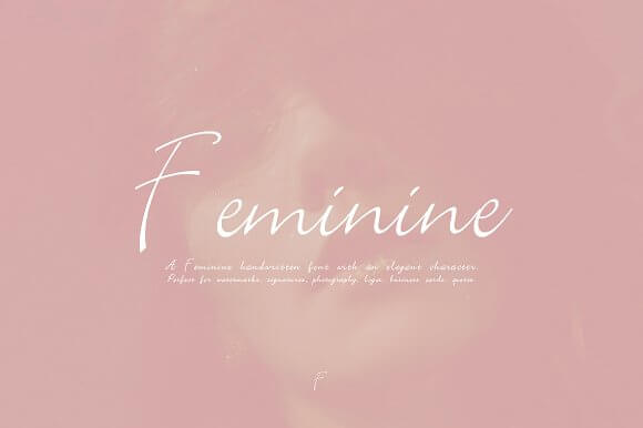 Feminine - Handwritten Font