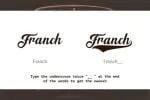 Fenway Font