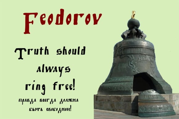 Feodorov Font