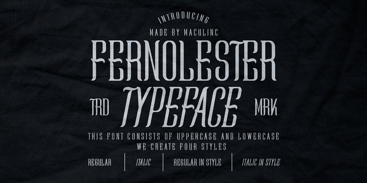 Fernolester Font