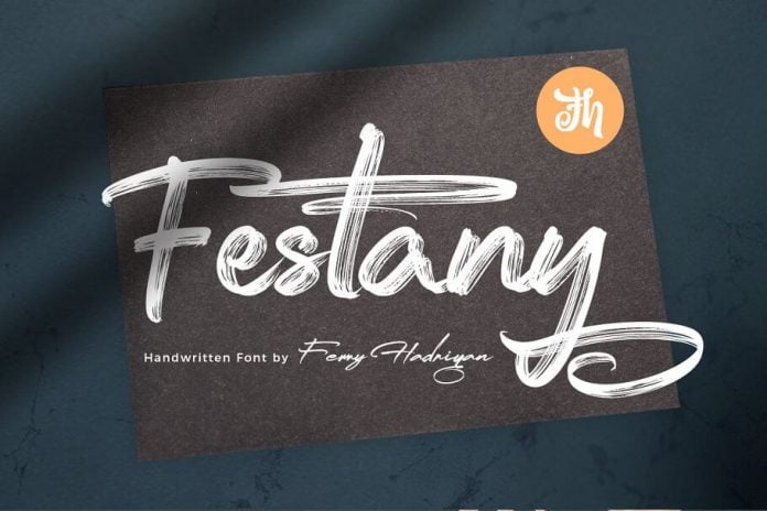 Festany - Handwritten Font